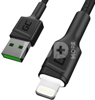 Green Cell Cable Ray USB-Lightning 200cm, LED backlight