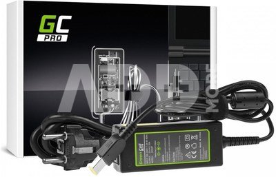 Green Cell Charger PRO 20V 2.25A 45W Slim Tip for Lenovo G50-30