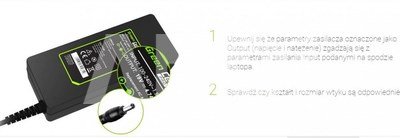 Green Cell Power Supply PRO 19V 2.1ASamsung NP300U NP90