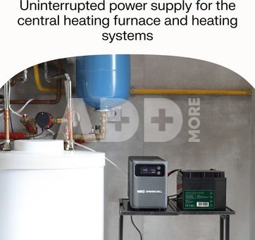 PowerCore 1200VA/800W AVR 12VDC LCD