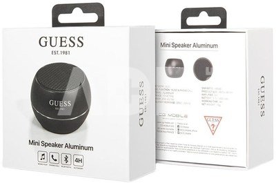 Guess Mini Bluetooth Speaker 3W 4H Black