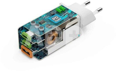 Hama 00125142 charger 165W GaN PD QC 2&times; USB-C 1&times; USB-A