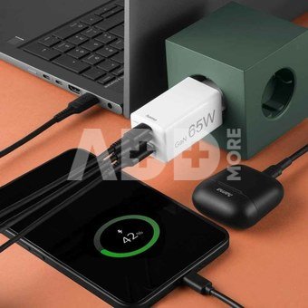 Hama 00125142 charger 165W GaN PD QC 2&times; USB-C 1&times; USB-A