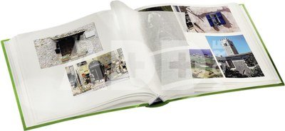 Hama Jumbo Singo 30x30 400photos 10x15 green 106253
