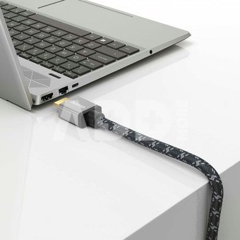 Hama HDMI 2.1 8K 2m, Ultra High Speed, czarno-szary