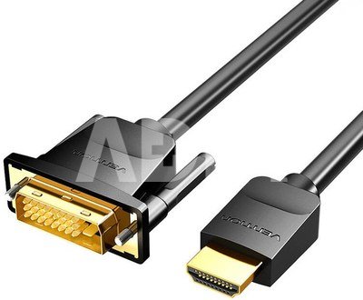 HDMI to DVI Cable 1.5m Vention ABFBG (Black)