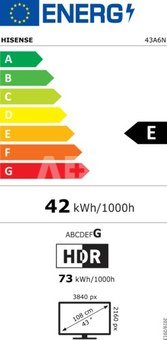 Hisense 43A6N