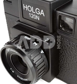Holga 120N, black