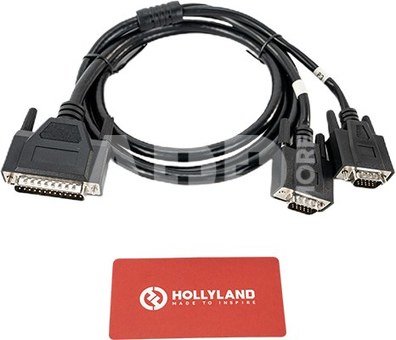 Hollyland HL-TCB10 DB25 Male to Dual HDB15 Male Tally Cable