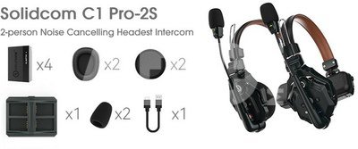 HOLLYLAND Solidcom C1 Pro - 2S (2x Headset)