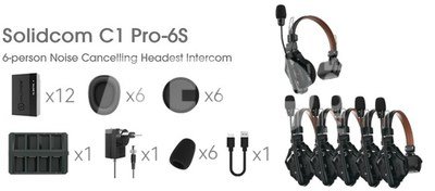 HOLLYLAND SOLIDCOM C1 PRO - 6S (6X HEADSET)