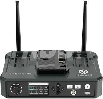 Hollyland Solidcom C1 Pro-Hub4S ENC 5-Person Full-Duplex Wireless Intercom System with Hub (1.9 GHz)