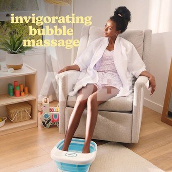 Homedics FB-70BL-EB Smart Space Collapsible Foot Spa
