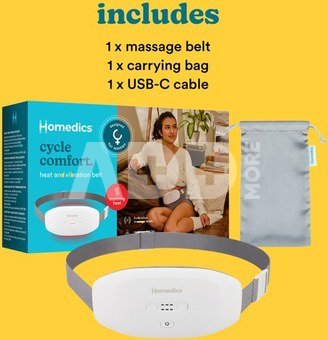 Homedics WMH-200H Cycle Comfort Heat and Vibration Belt