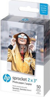 HP фотобумага Sprocket Zink 5x7.6 см 50 листов
