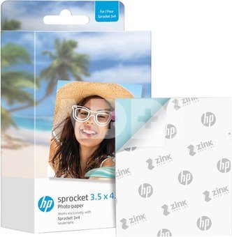 HP photo paper Sprocket Zink 8.9x10.8cm 50 sheets