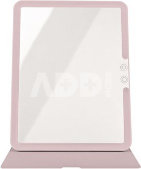 Humanas HS-ML02 Make-up Mirror with LED Lights - Pink