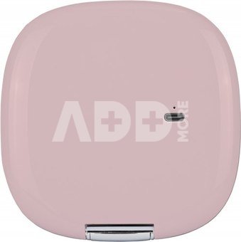 Humanas HS-PM01 Make-up Mirror with LED Lights - Pink