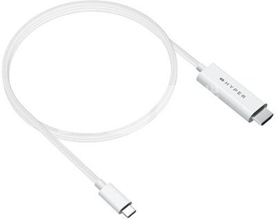 Hyper 4K USB-C to HDMI Cable - White