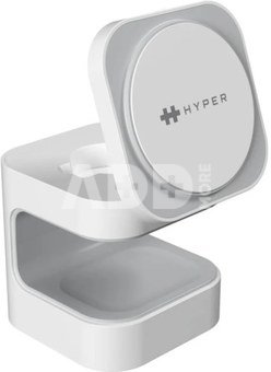 Hyper Hyperjuice Qi2 3-in-1 Magnetic Charging Stand