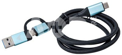 i-tec Cable USB-C to US B-C and USB 3.0 1m
