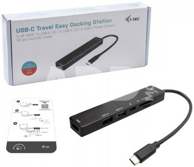i-tec i-tec USB-C Travel Easy Dock 4K HDMI + Power De