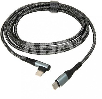 Cable USB-C PD 100W 2m Black IKUTC100