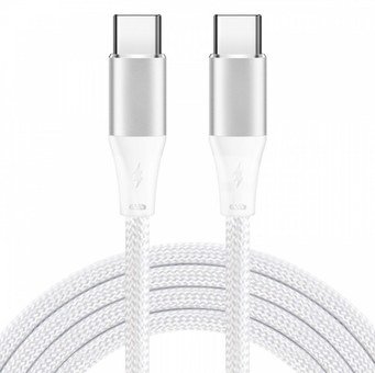 Cable USB-C 60W 1m White IKUTC1W
