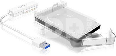 Icy Box-AC703-U3 Adapter cable with protective a cover for 2.5" SATA hard disks to USB 3.0, blue Access LED Raidsonic ICY BOX Adapter cable with protective a cover for 2.5" SATA hard disks to USB 3.0, blue Access LED SATA, 2.5", USB 3.0