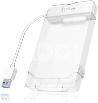 Icy Box-AC703-U3 Adapter cable with protective a cover for 2.5" SATA hard disks to USB 3.0, blue Access LED Raidsonic ICY BOX Adapter cable with protective a cover for 2.5" SATA hard disks to USB 3.0, blue Access LED SATA, 2.5", USB 3.0