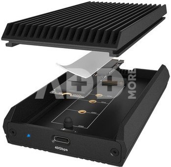 ICY BOX IB-1920M-C42 M.2 NVMe Geh&auml;use mit USB4