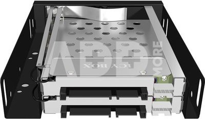Raidsonic ICY BOX IB-2227StS Mobile Rack for 2x 2,5 HDDs