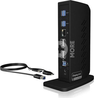 ICY BOX IB-DK2252AC DisplayLink Notebook Docking
