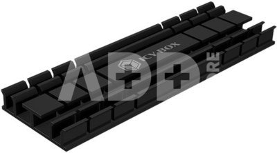 Icy Box IB-M2HS-701 Heat Sink Set for M.2 2280 SSD, For PC/PS5, Aluminium, 5 mm Thick Raidsonic
