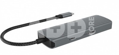 IcyBox HUB IB-DK4022a-CPD 6in1, HDMI,USB,PD