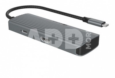 IcyBox HUB IB-DK4022a-CPD 6in1, HDMI,USB,PD