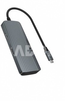 IcyBox HUB IB-DK4022a-CPD 6in1, HDMI,USB,PD
