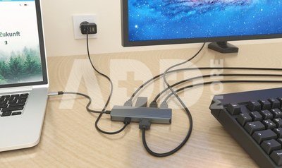 IcyBox HUB IB-DK4022a-CPD 6in1, HDMI,USB,PD