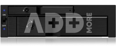 IcyBox ICY BOX IB-173SSK 1x2,5+1x3,5 to 1x5,25