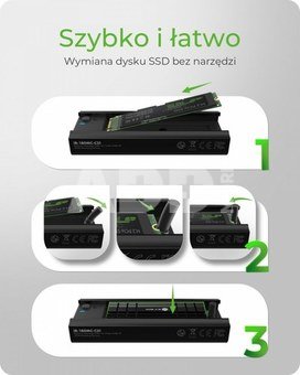 ICY BOX IB-180MC-C31 DockingStation M.2 NVMe&SATA SSD