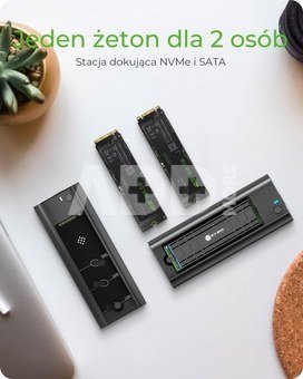 ICY BOX IB-180MC-C31 DockingStation M.2 NVMe&SATA SSD