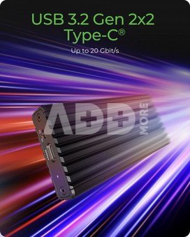 IcyBox ICY BOX IB-1917M-C32 NVMe USB 3.2 Gen 2x2