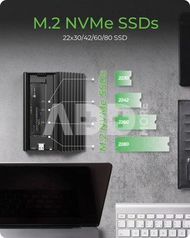 IcyBox ICY BOX IB-1917M-C32 NVMe USB 3.2 Gen 2x2