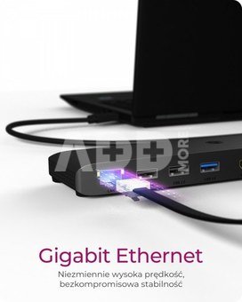 IcyBox ICY BOX IB-DK2116-C 12in1,HDMI,DP,LAN,USB