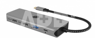 IcyBox ICY BOX IB-DK4012-CPD 9in1, 2x HDMI, 4K60Hz
