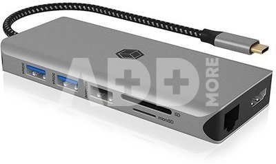 IcyBox ICY BOX IB-DK4061-CPD 12in1, 2xHDMI, PD 100W