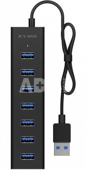 IcyBox ICY BOX IB-HUB1700-U3 7-Port USB HUB+powerada