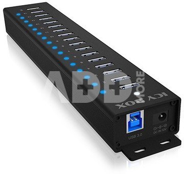 ICY BOX IB-HUB1717-U3 16+1 port USB Hub