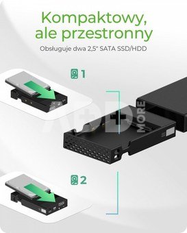 IcyBox ICY BOX IB-RD2253-C31 RAID 2x2,5 SATA HDD