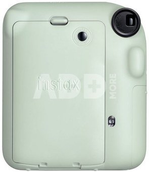 Fujifilm Instax mini 12 camera Mint Green + Instax Mini Glossy (10pl) + dėklas